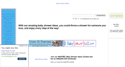 Desktop Screenshot of amazing-baby-shower-ideas.com